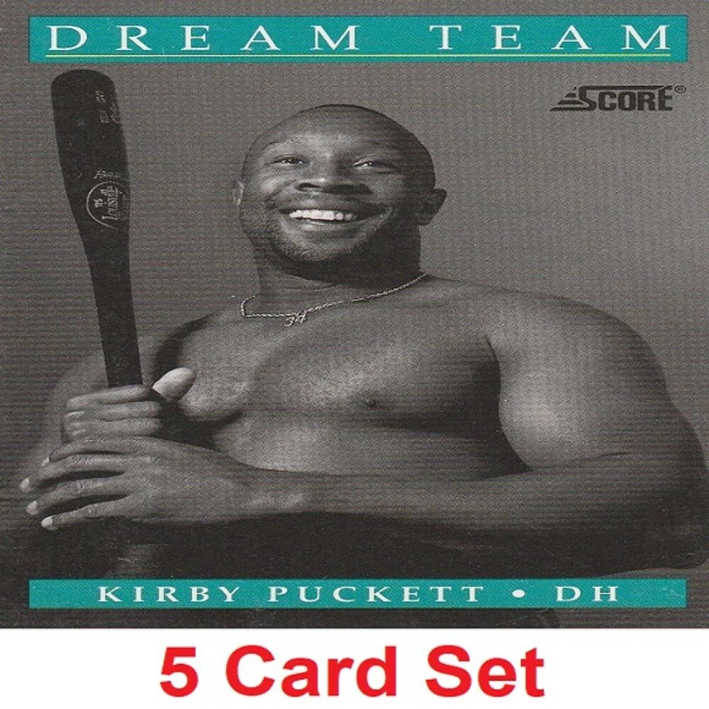 Kirby Puckett MLB Card Collection